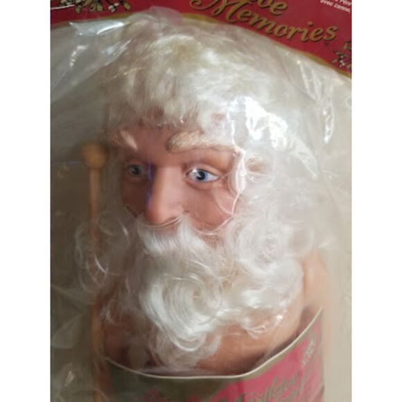 New 15" Old World Santa Doll with Staff, Boxers & Boots- 3 Available - Picture 6 of 6